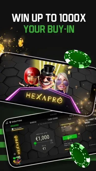 Unibet Poker official mobile app screenshot